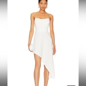 Amanda Uprichard Muse Dress in Ivory